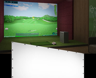 Golf Simulator Impact Screen